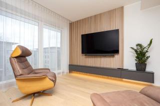 Bright, newly furnished apt in Tallinn, with free parking in the underground garage. - Kesklinn - 7