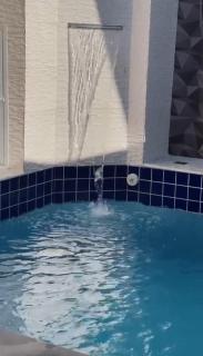 Casa com piscina em praia grande piscina aquecida - 5