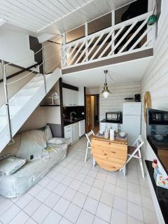 "LE PETIT PARADIS" Appartement duplex, vue mer et port, 5 personnes, accès parc aquatique gratuit - Talmont - 7