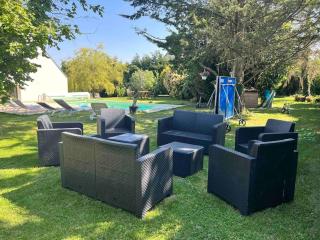 Maison piscine famille nombreuse 13 couchages - Écublé - 6