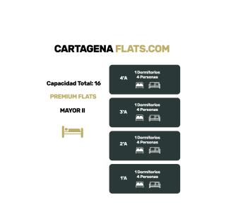 CARTAGENAFLATS, Apartamentos Calle Mayor II, PREMIUM FLATS CITY CENTER - Cartagena - 8