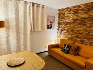 Eden Studio station la Foux Allos centre, 5 couchages avec chambre MENAGE INCLUS - 5