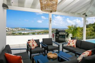 Villa The SALT, pleine vue mer, piscine, jacuzzi - Cul de Sac - 5