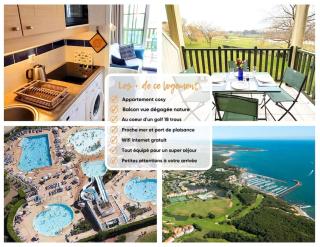"L'HARMONIE" Appartement cosy 4 personnes, vue golf, WIFI gratuit - Talmont - 9