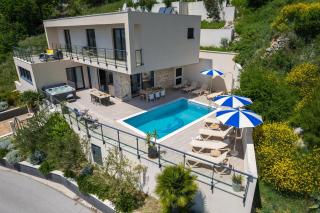 Seaview Villa Matea with 4 en-suite Bedrooms, Whirlpool, Sauna, Private pool - Lokva Rogoznica - 5
