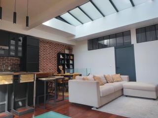 Loft Paris centre face au parc des buttes Chaumont - Parijs - 5