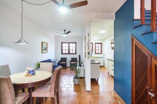Cond 400m das praias Tenório e Grande, 2 quartos com ar condicionado - Ubatuba - 0