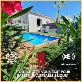 ღ L'Orb Enchanté - Piscine chauffée, Clim, Netflix - Cessenon - 9