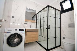 300m to Beach 2 Bedroom Upstairs Flat with Pool A2 - Yeni Dünya Bodrum - 6