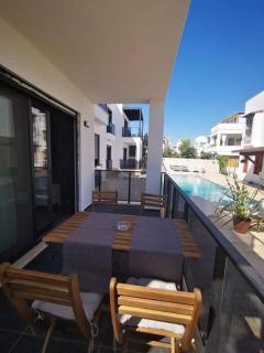Brand New 2 Bedroom Garden Floor Flat with Pool A1 - Bodrum - 6