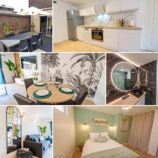 L'Escale Tropicale, appartement indépendant avec terrasse privative - Saint-Quentin - 8