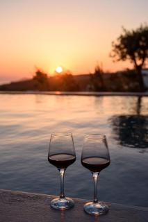 Magical Santorini Villa 3 Bedrooms Royal Solstice Retreat Private Pool Sunset View Pyrgos - Órmos Athiniós - 9