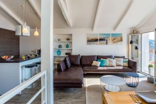 #40 Bright sea view suite for 6 2mins walk port & sea - Villefranche-sur-Mer - 5