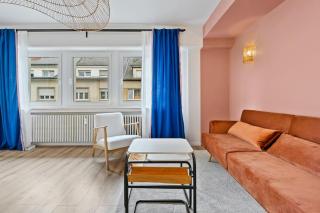 Contemporain 1BR Rétro Chic Quartier Bonnevoie - 7