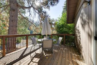 Furnished Deck and Fire Pit Sherwood Forest Cabin - Twain Harte - 8