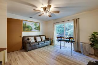 Furnished Deck and Fire Pit Sherwood Forest Cabin - Twain Harte - 3