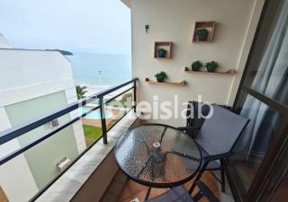 C149 Lindo apartamento de um quarto com vista para o mar - Florianópolis - 5