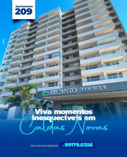 CALDAS NOVAS - RECANTO DO BOSQUE Flat Service AP209 - Caldas Novas - 0