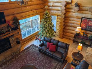 Big Bear Ridge Lodge - Breathtaking mountain views and private forest scenes in amazing large log cabin - Gatlinburg - 4