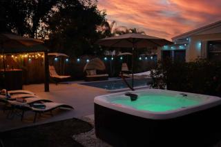 Serenity Retreat Pool Hot Tub BBQ Workspace WiFi+ - Palm Beach Gardens - 9