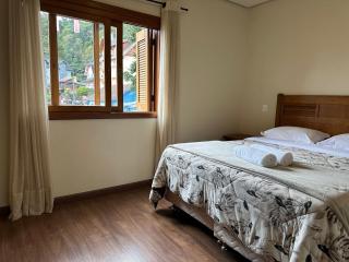 Apt Centro Gramado com Churrasqueira - 1