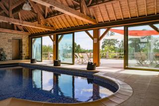 Manoir avec Piscine et Jacuzzi en Suisse Normande - 9