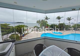 C151 Ap de 2 quartos com vista direta para o mar - Florianópolis - 8