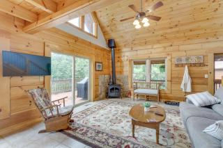 Deck, Grill and Fire Pit Blue Ridge Mountain Cabin! - Bostic - 6