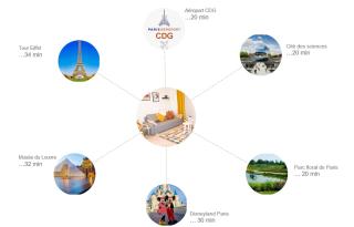 Superbe appartement entre Paris et Disneyland - Gagny - 9