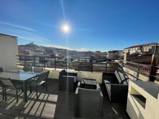 Superbe Appartement Grande Terrasse vue Notre Dame - Marselha - 6