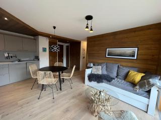 Superbe appart 3P au pied des pistes, parking couvert, terrasse, WiFi - Les Carroz - FR-1-572-288 - 6