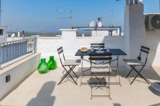 Casa Nido Ostuni Stadthaus mit Meerblick Terrasse - 5