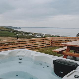 Unforgettable sea views, Hot tub, Modern property - Newgale - 8