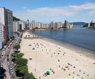 Flat São Vicente 5 minutos da praia - São Vicente - 5