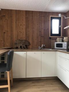 Appartement 6 personnes aux 2 Alpes, au pied des pistes - Wi-fi, Parking gratuit, Terrasse vue sur jardin - Les Deux Alpes - 7