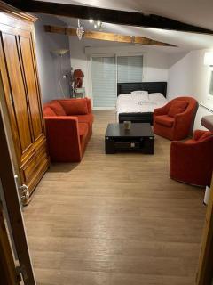 Rez de maison jardin appart - Saint-Pont - 4