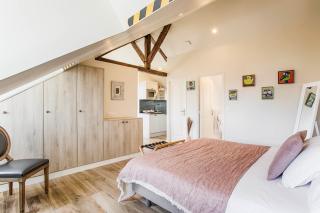 Beau L.O.F.T. sous les toits - vue sur mer 2 à 4 personnes - Résidence la Vague - 1