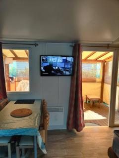MOBIL HOME CLIMATISE 2 CHAMBRES CLIMATISE CAMPING 4 ETOILES LE LAC DES REVES - 2
