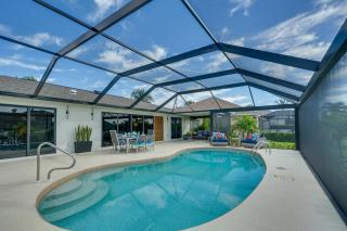Poolside Oasis w/ Boat Dock! Cape Coral Retreat - 0