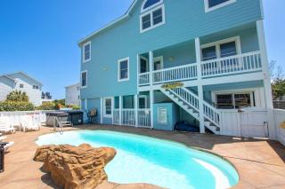 OS5F, On Island Time- Semi-Oceanfront, Private Pool, Rec Room, Hot Tub - Corolla - 8