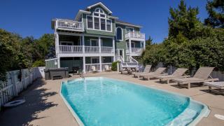 OS6B, Seashell- Semi-Oceanfront, 6 BRs, Priv Pool, H Tub, Rec Rm - Corolla - 0