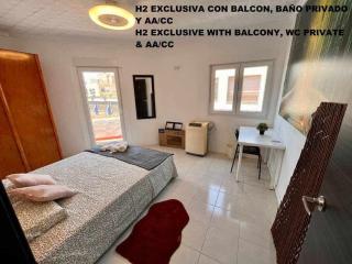 Novelda Centro Habitaciones con baño privado y compartido , cocina y terraza - 3
