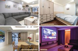 3B2b Warm Cinema Home 4 Min to Xinyi Anhe MRT 三房二衛 投影機 4分到信義安和站 - 0