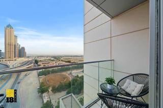 Canal & Race Course View 1BD Noora Tower 1 - 6