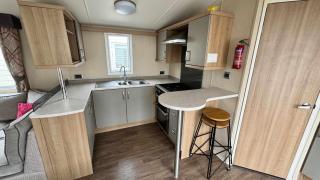 8 BERTH Deluxe caravan PALM GROVE 142 GOLDEN PALM CHAPEL ST LEONARDS - 5