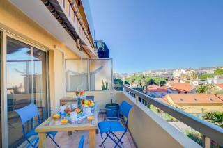 Le San Diego with Shared Pool - Happy Rentals - Juan-les-Pins - 2