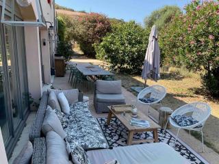 Rez de chaussée villa avec piscine - Piana - 0