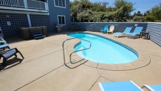 PI61, Without a Porpoise- Oceanside, Private Pool, Volleyball, Screened porch - Corolla - 8