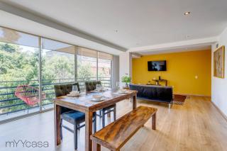 Nadal 202 · Brand New Park Front Terrace Apartment - Mexico-Stad - 8