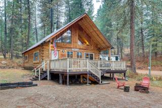 Peaceful Garden Valley Cabin with Private Deck! - Crouch - 8